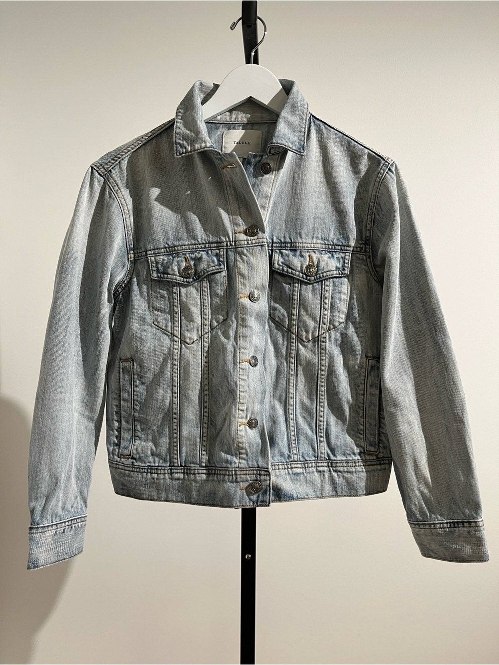 Talula Light Blue Wash Denim Jacket